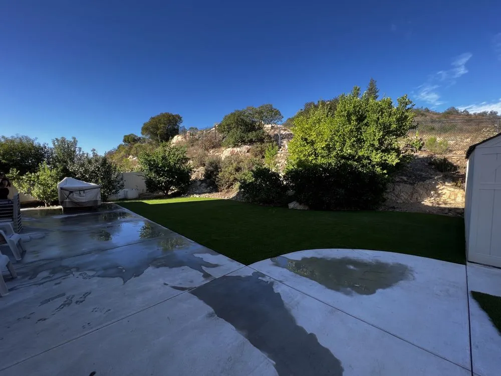 Professional outdoor landscaping in El Cajon, CA by HomeTurf