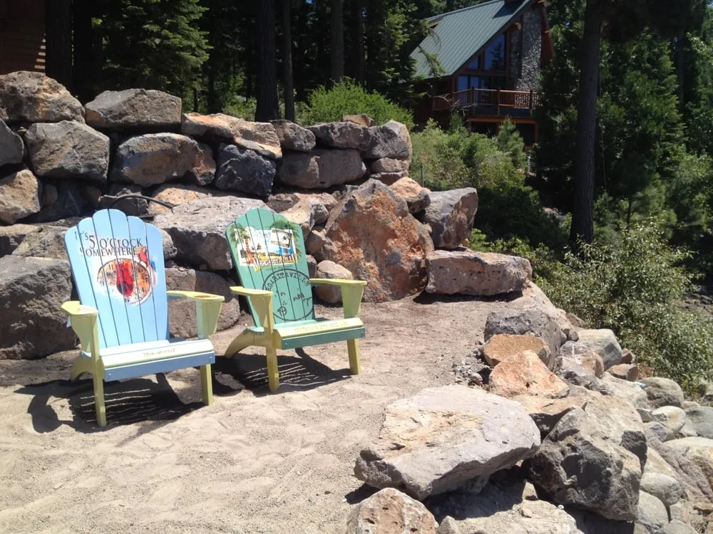 Local lawn mowing service with custom design in Susanville, CA by Homme's Landscape