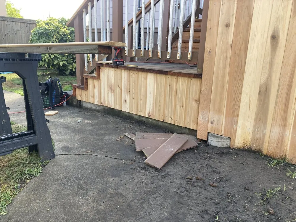 Custom outdoor landscaping in Eureka, CA by Honest Handyman