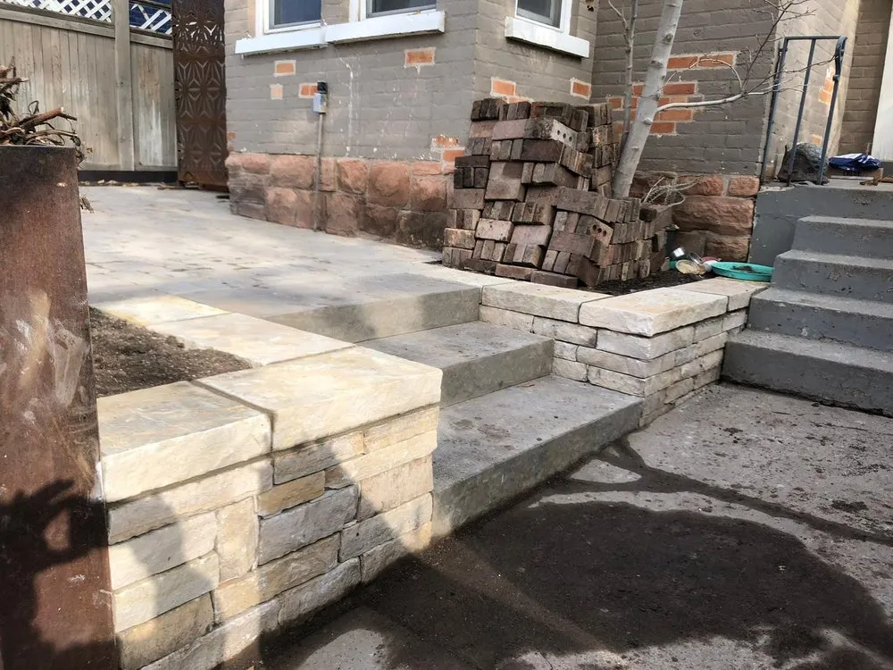 Professional landscape installation with custom design in West Jordan, UT by Honest Landscaping Solutions