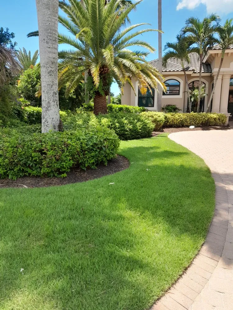 Custom landscaping services with custom design across North Fort Myers, FL - Honesty Green Lawncare