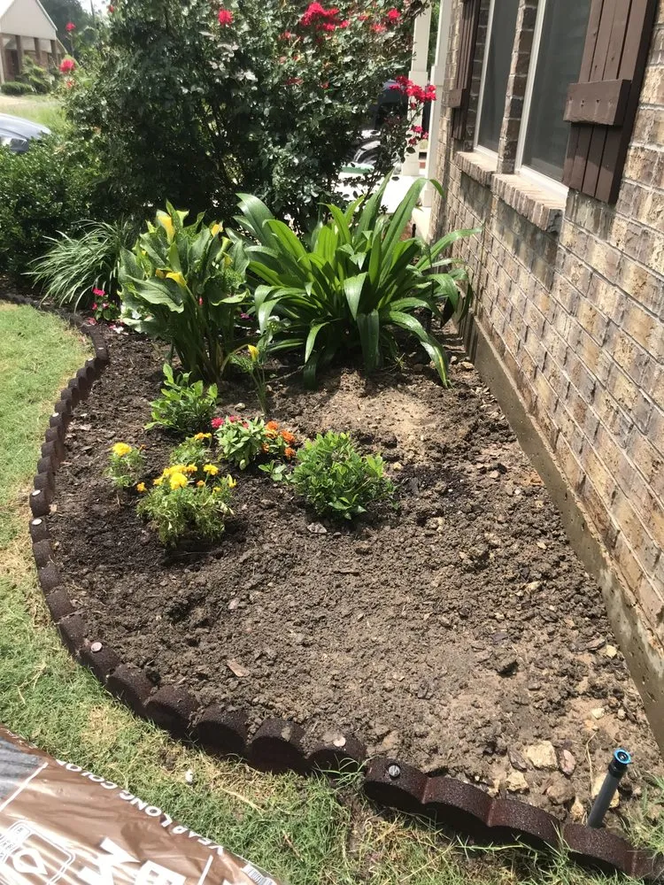 Affordable outdoor landscaping near you in Nacogdoches, TX by Honey Badger Landscaping