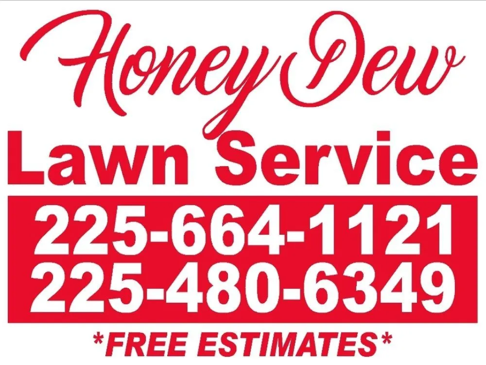 Reliable residential landscaping in Denham Springs, LA - Honey Dew Lawn Service