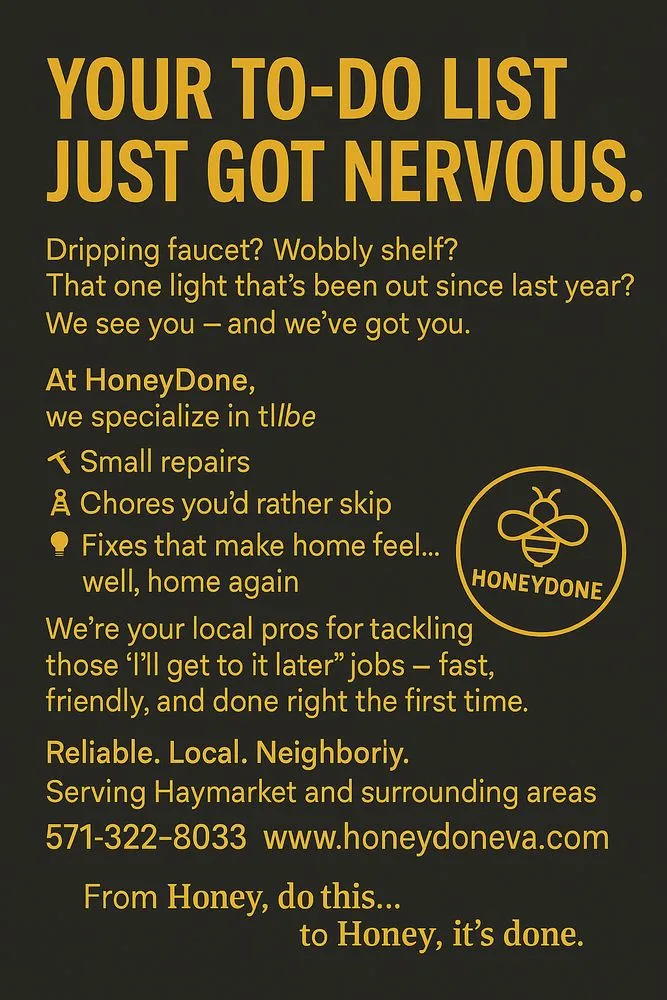 Affordable landscape design for homes in Haymarket, VA by Honey Done