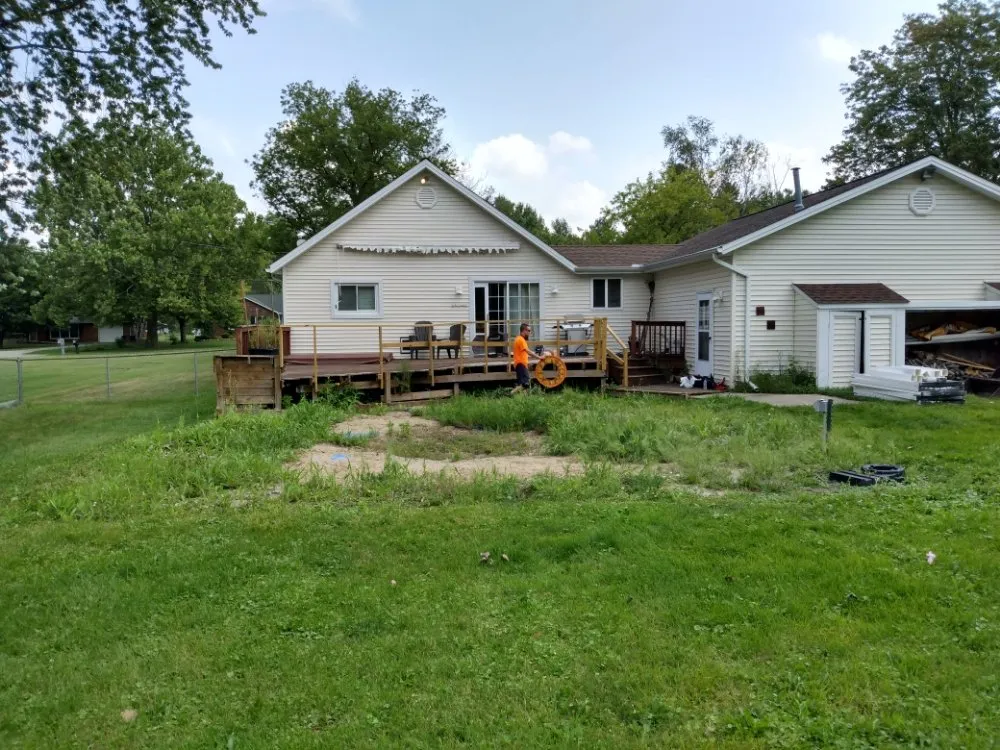 Professional landscape installation for outdoor upgrades in Port Huron, MI by HoneyDunn Outdoor Services