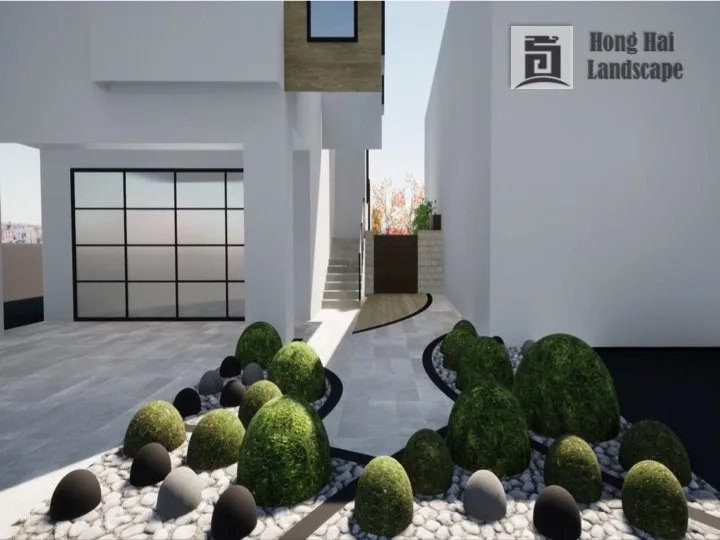 Professional garden landscaping in Irvine, CA - HongHai Realty Services