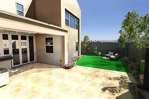 Custom yard maintenance in Irvine, CA by HongHai Realty Services