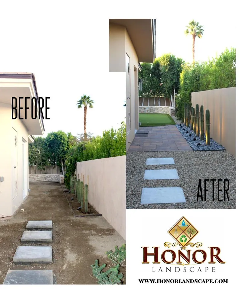 Local garden landscaping for year-round maintenance in Rancho Mirage, CA by Honor Landscape