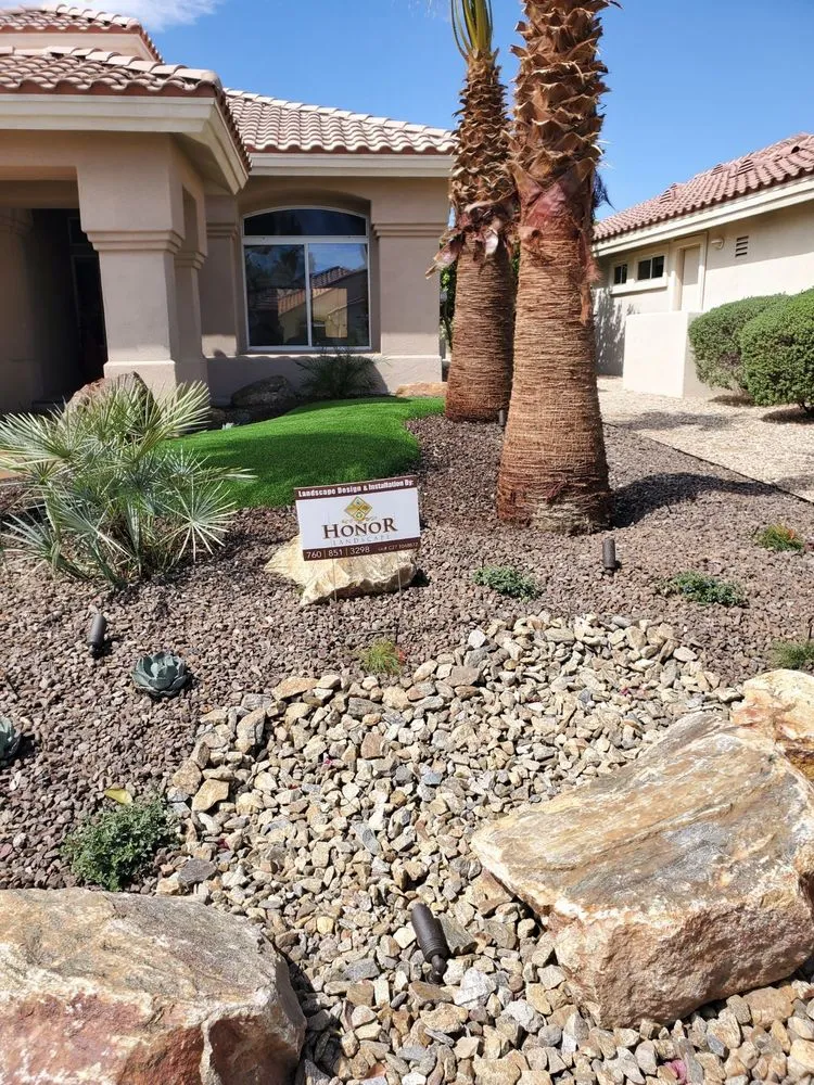 Top-rated landscape design in Rancho Mirage, CA by Honor Landscape
