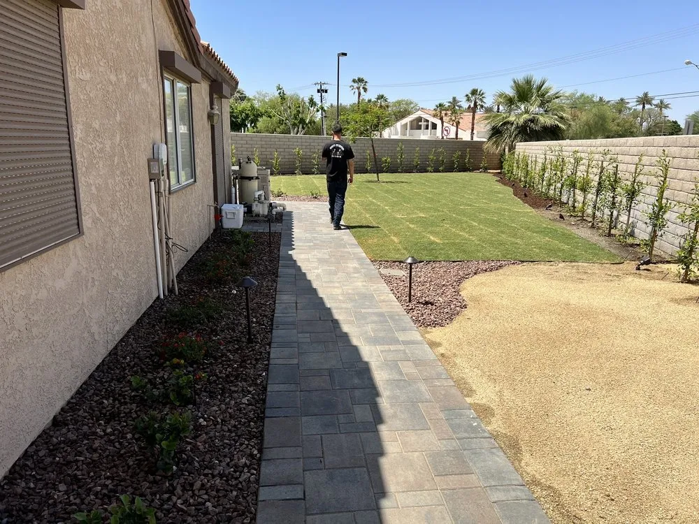 Custom garden landscaping in Rancho Mirage, CA - Honor Landscape