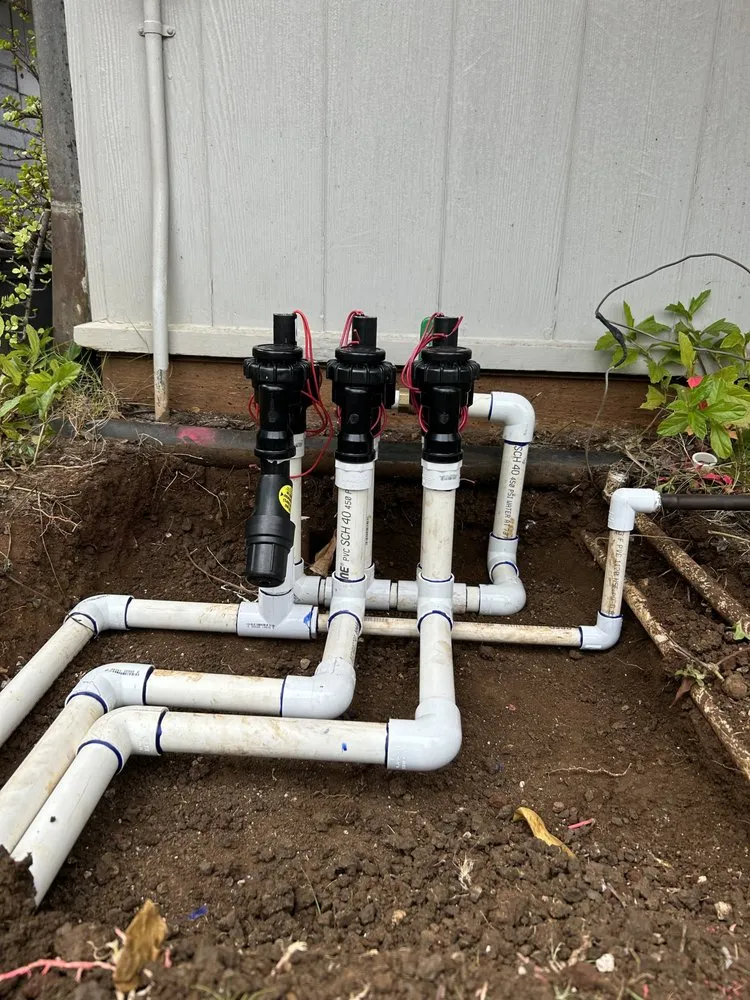 Custom outdoor landscaping in Kaneohe, HI - Honua Wai Irrigation & Landscapes