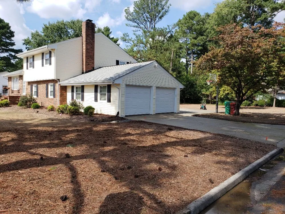 Custom outdoor landscaping in Colonial Heights, VA by Hoo Ah Pressure Washing