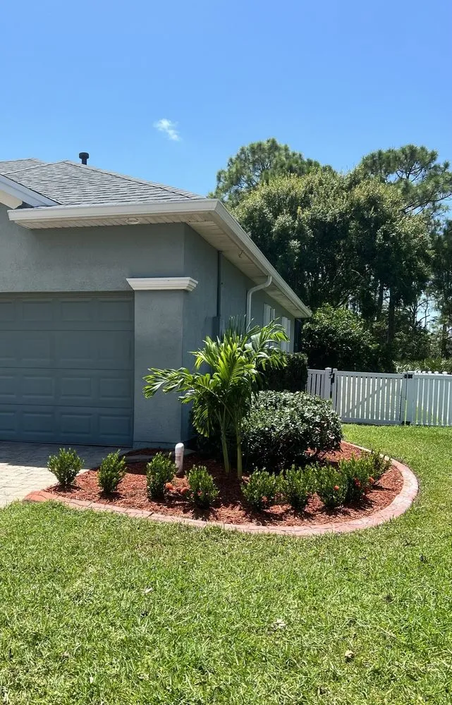 Local garden landscaping experts serving Palm Bay, FL - Hooah Land Services