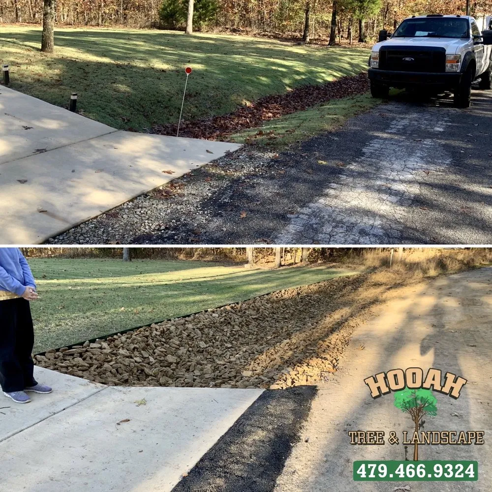 Top-rated landscape design in Bentonville, AR by Hooah Tree and Landscape