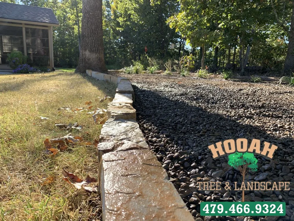 Custom yard cleanup service for outdoor upgrades in Bentonville, AR by Hooah Tree and Landscape