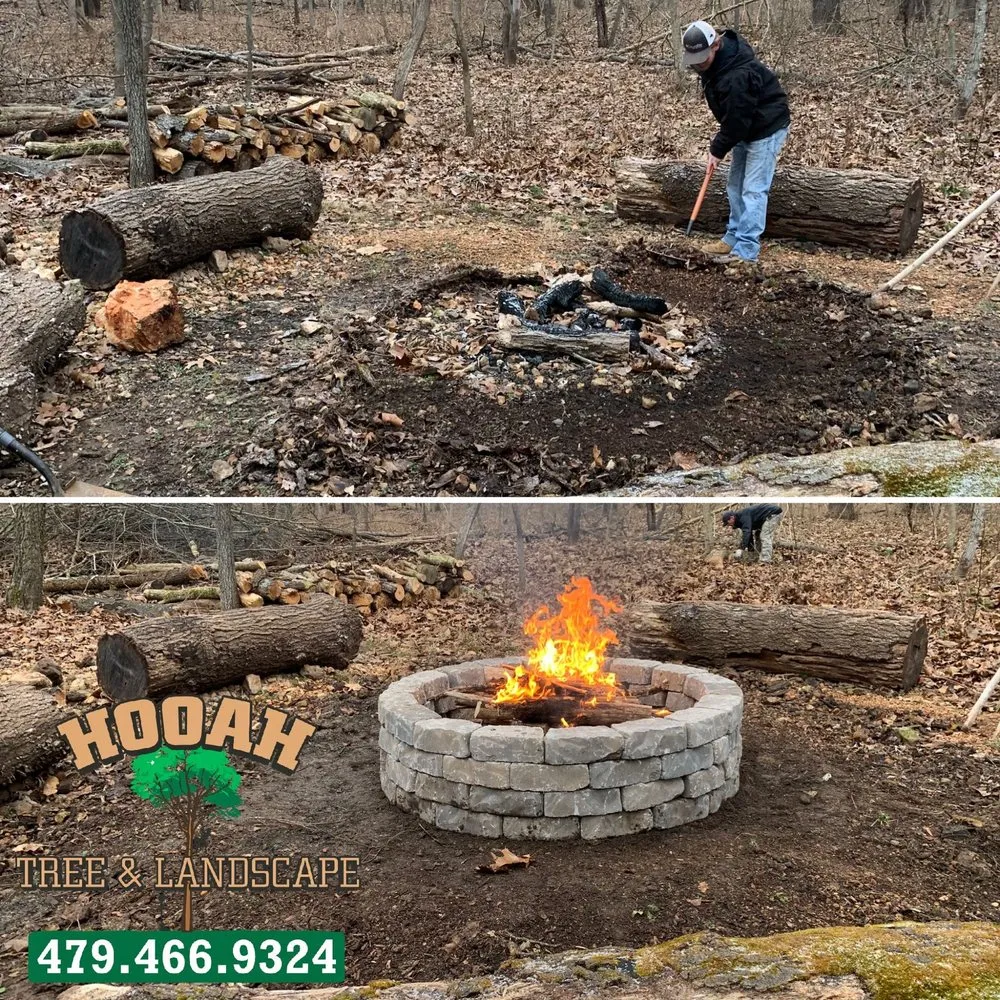 Local garden landscaping in Bentonville, AR by Hooah Tree and Landscape