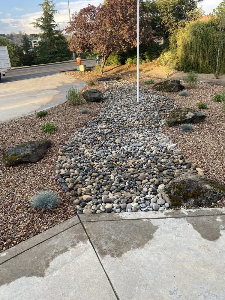 Affordable outdoor landscaping for homes in Fresno, CA by Hood Landscaping