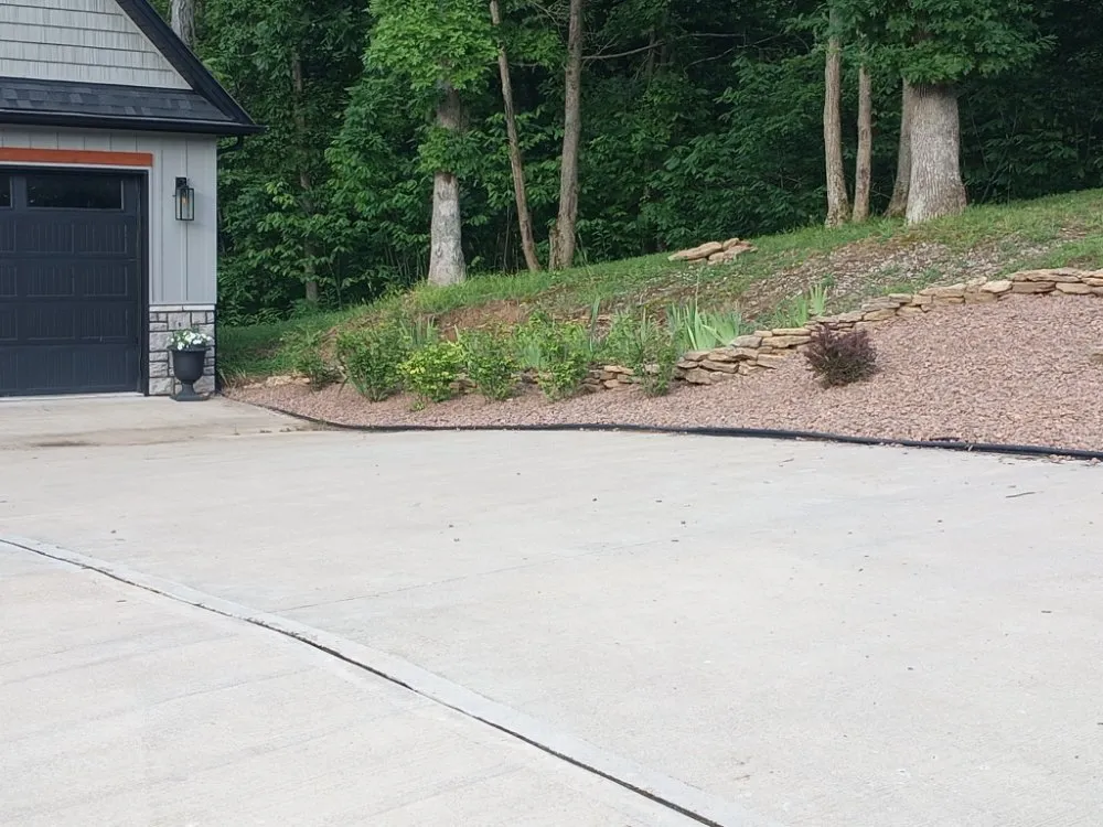 Reliable yard maintenance for residential properties in Georgetown, KY by Hoods Everything You Need An Want Masonry An Landscaping