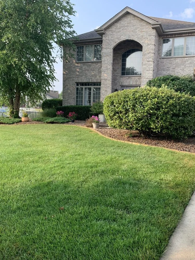 Professional lawn care service in Mokena, IL by Hook's Landscaping