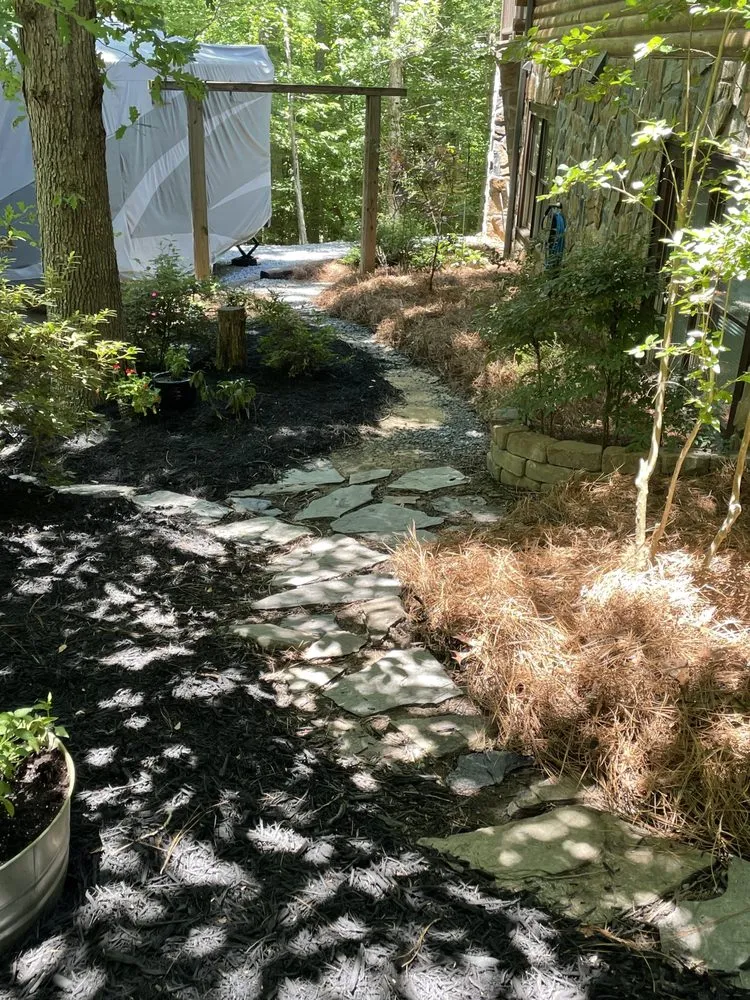 Top-rated outdoor landscaping in Dallas, NC by Hoopers Lawn Service