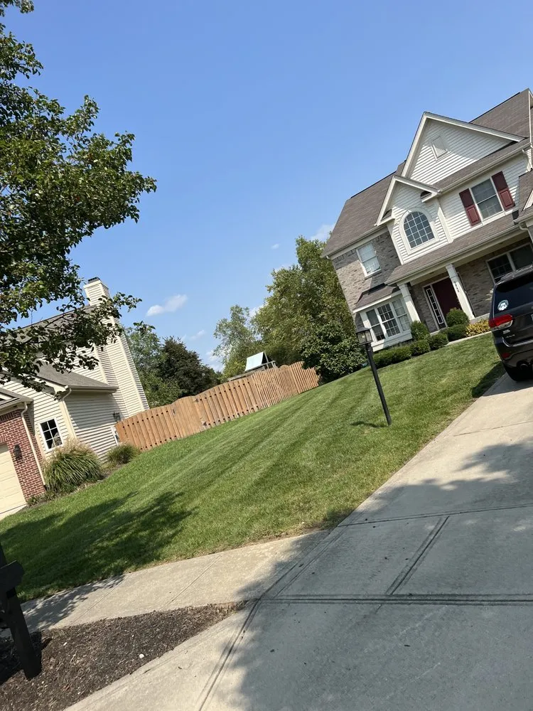 Professional yard cleanup service for outdoor upgrades across Fishers, IN - Hoosier Homes Lawn & Landscape