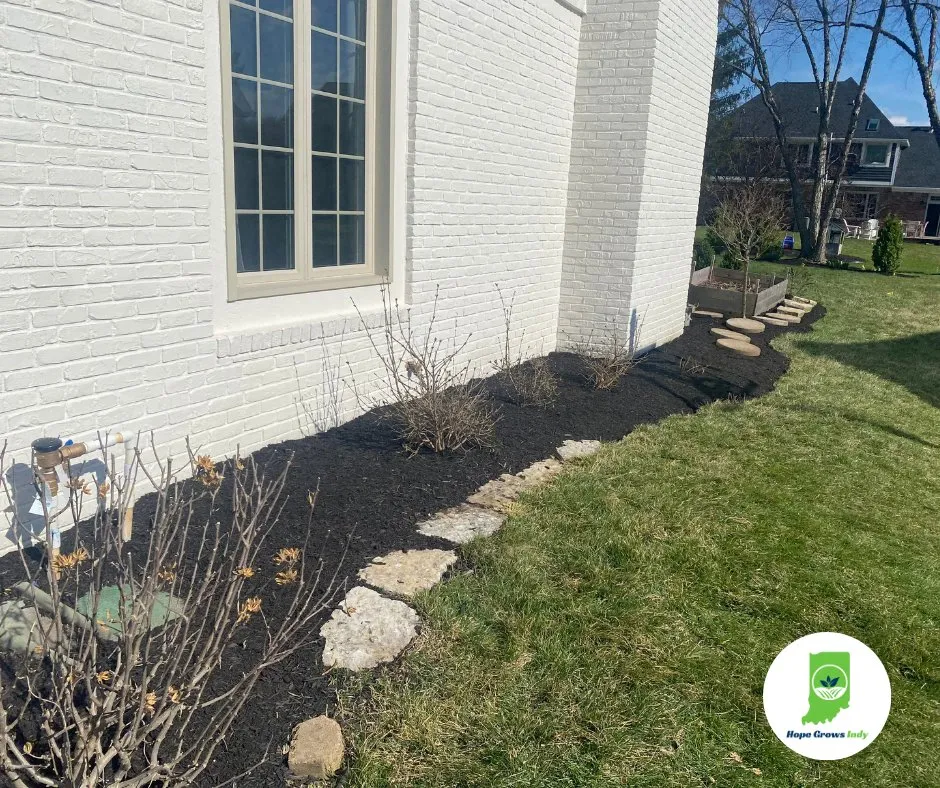 Local landscape installation for homes across Sheridan, IN - Hope Grows Indy Landscaping