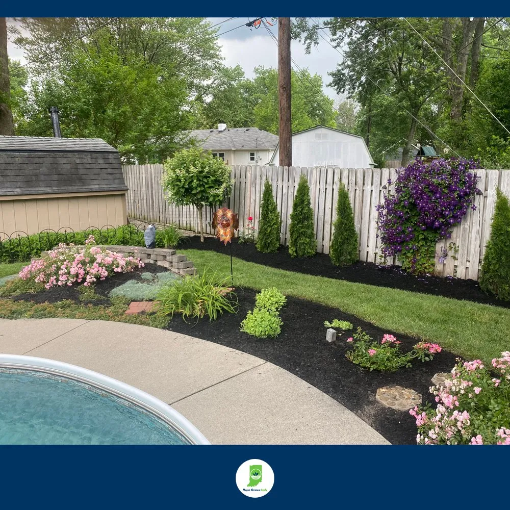 Reliable lawn mowing service with custom design across Sheridan, IN - Hope Grows Indy Landscaping