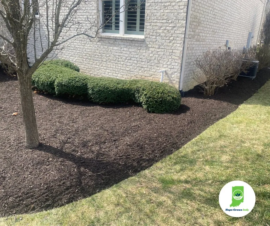 Custom lawn mowing service in Sheridan, IN by Hope Grows Indy Landscaping