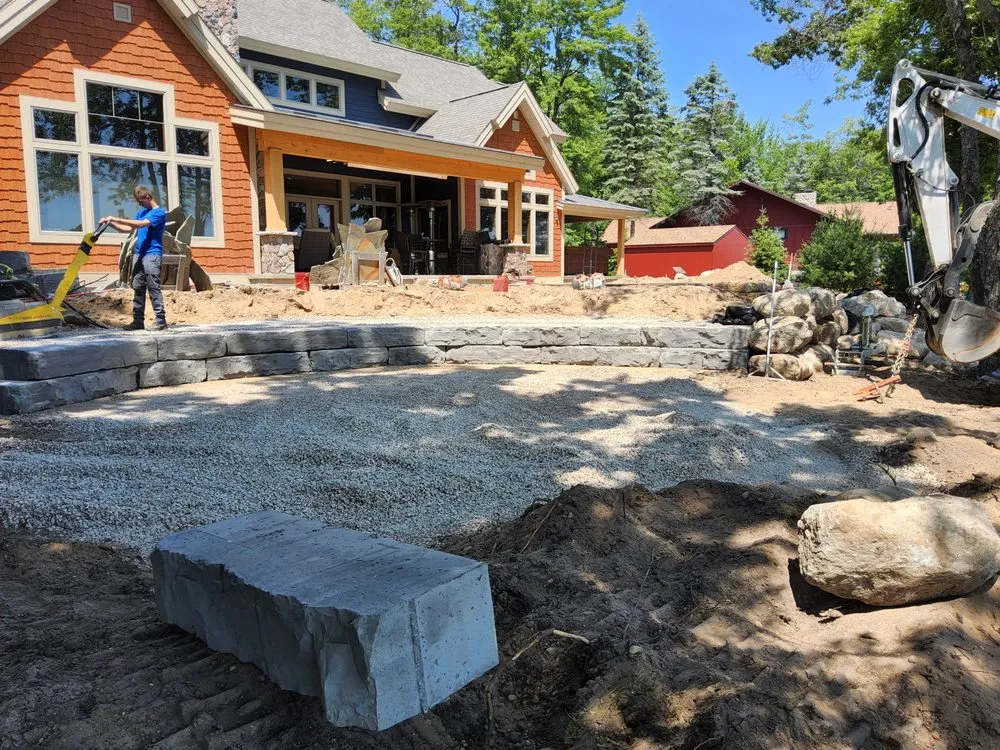 Local residential landscaping in Indian River, MI by Hope Landscaping