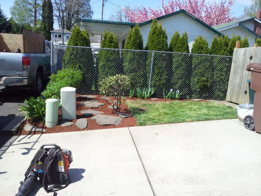 Professional yard cleanup service for residential properties in Vancouver, WA by Hope Landscaping LLC