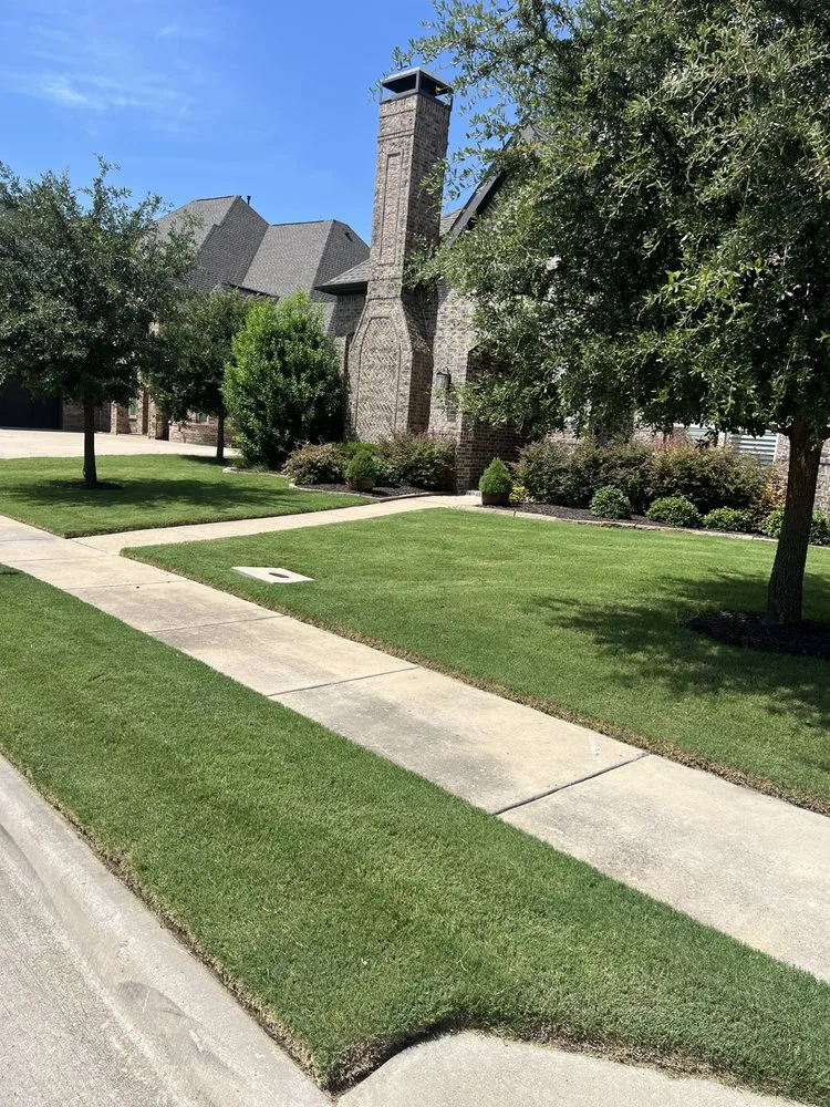 Reliable landscape installation near you in Flower Mound, TX by Hope Lawns