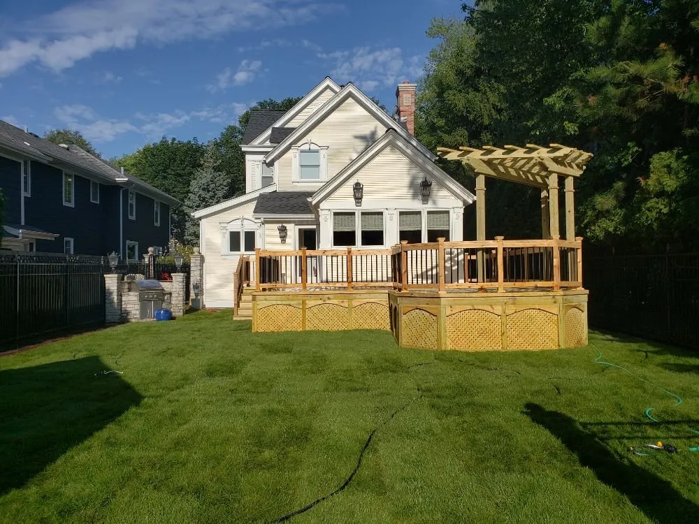Top-rated residential landscaping for homes in Aurora, IL by Hope's Landscaping