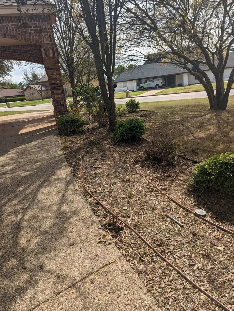 Expert landscaping services for homes in Clyde, TX by Hopkins Mowing