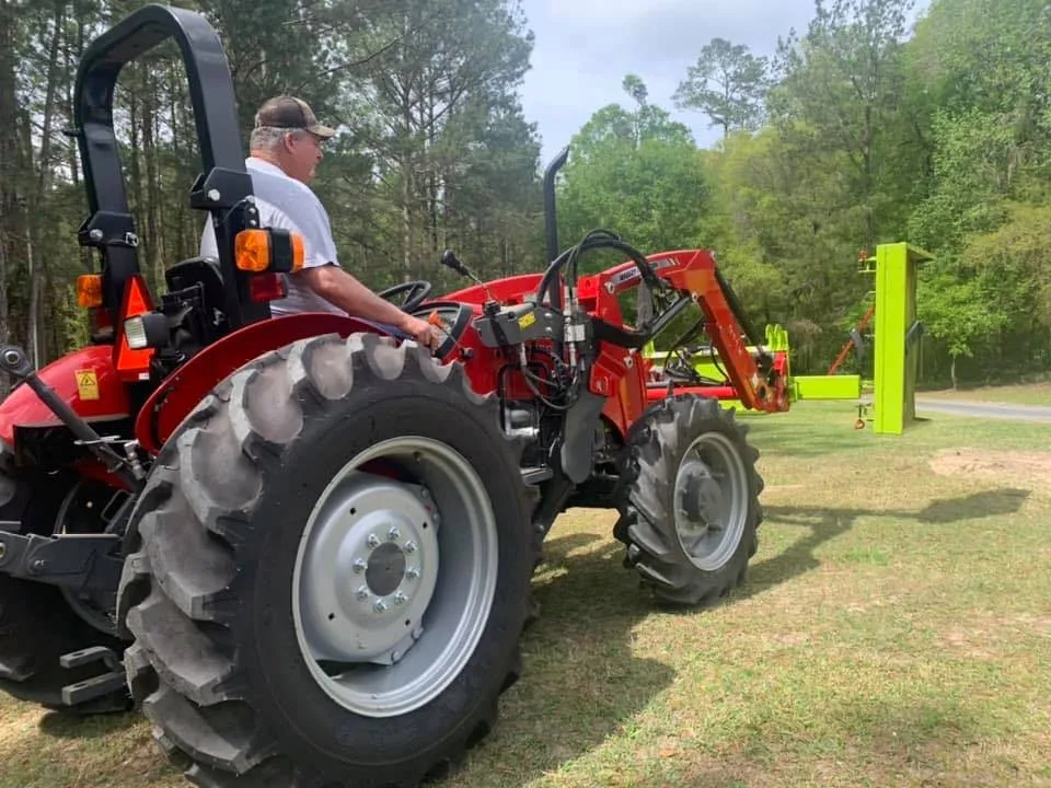 Local landscape installation for homes in Live Oak, FL by Hoppers Tractor Services