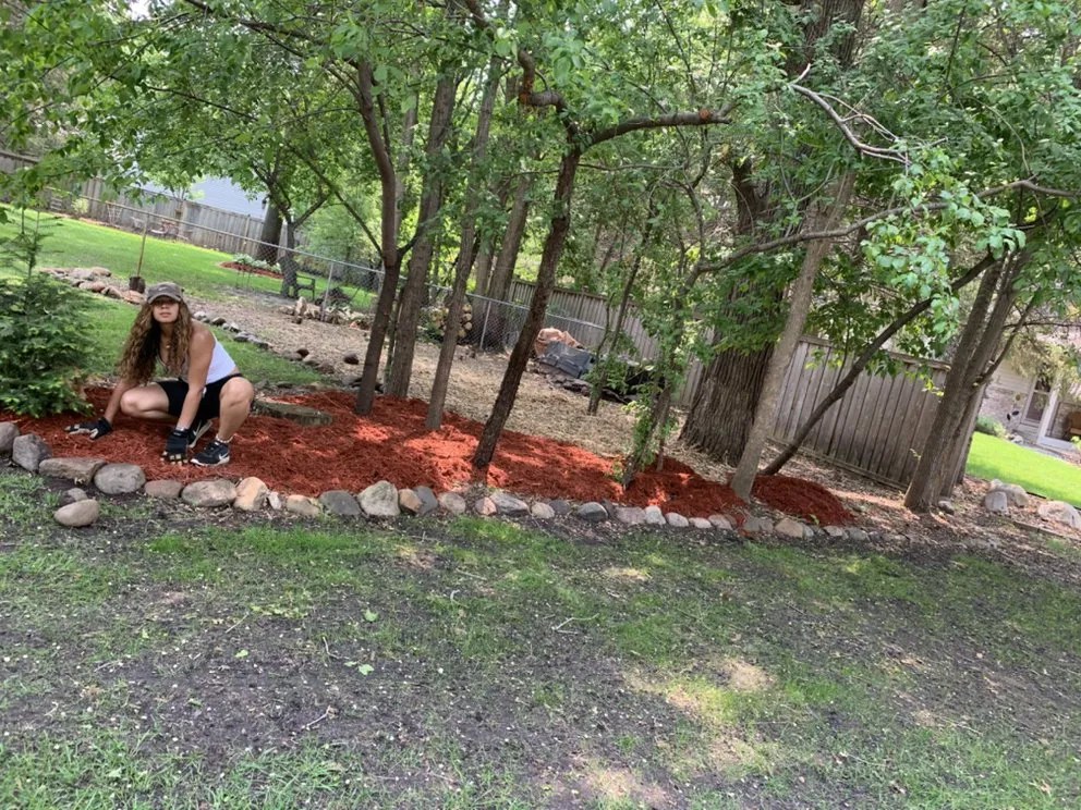 Professional outdoor landscaping in Champlin, MN by Hopwoods Lawn & Landscaping