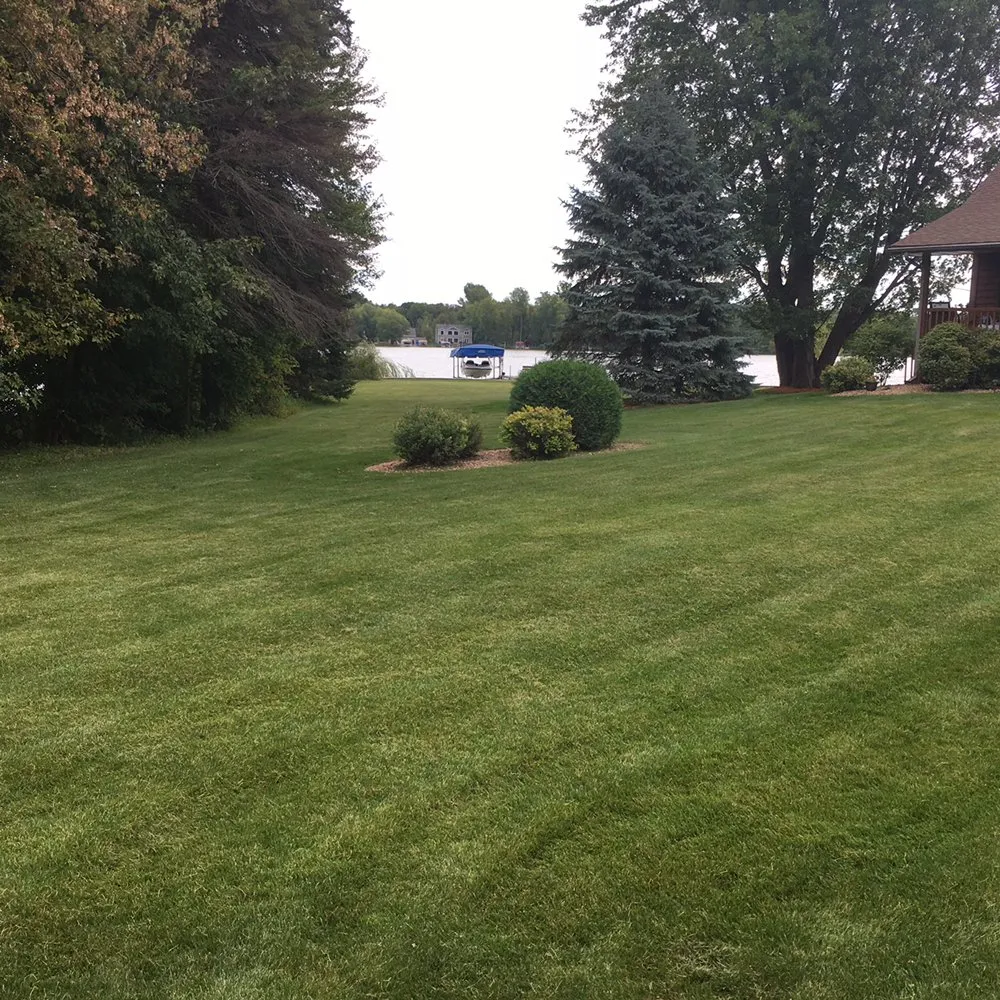 Custom yard cleanup service in Champlin, MN by Hopwoods Lawn & Landscaping