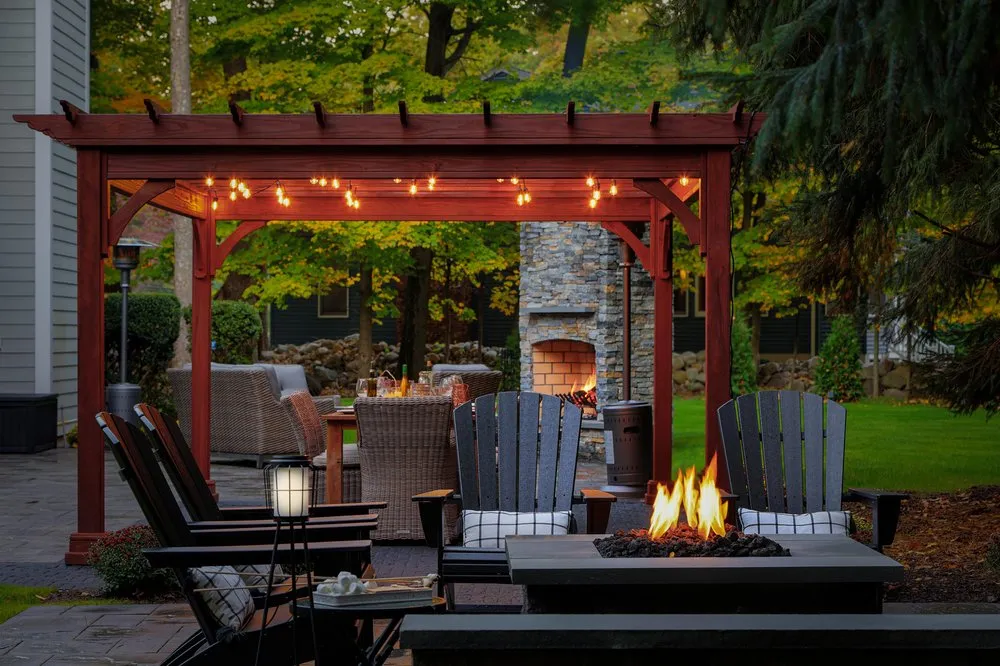 Custom landscape design in Wyckoff, NJ by Horizon Landscape Company