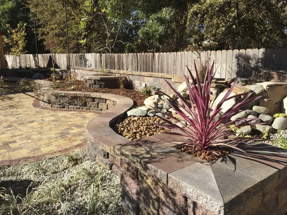 Custom residential landscaping in Chico, CA by Horizon Landscaping