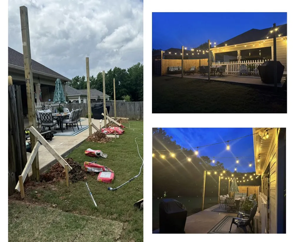 Professional garden landscaping in Dadeville, AL by Horizons Edge