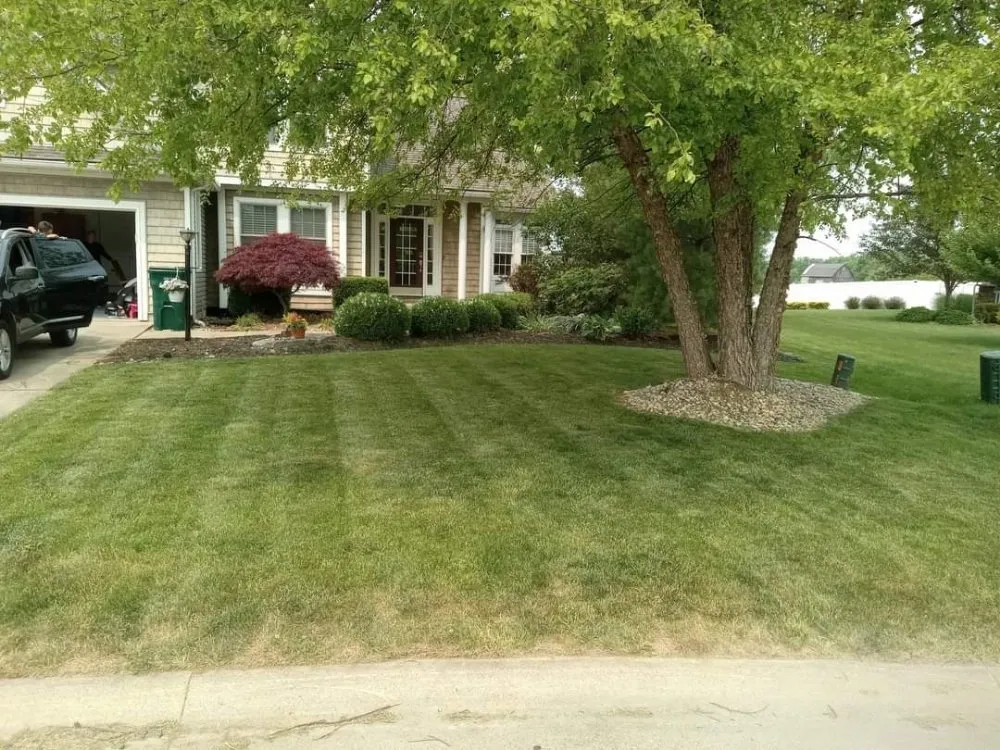 Trusted outdoor landscaping in Huron, OH by Hornes mowing and landscaping