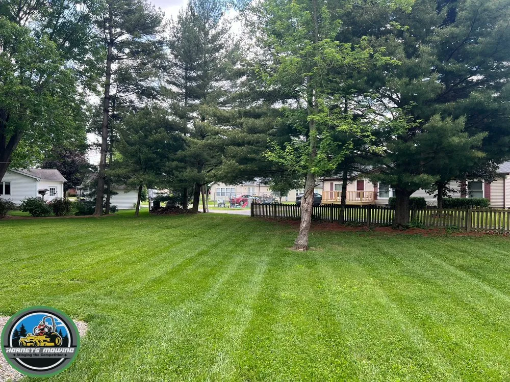 Professional lawn mowing service in Rossville, IN - Hornets Mowing