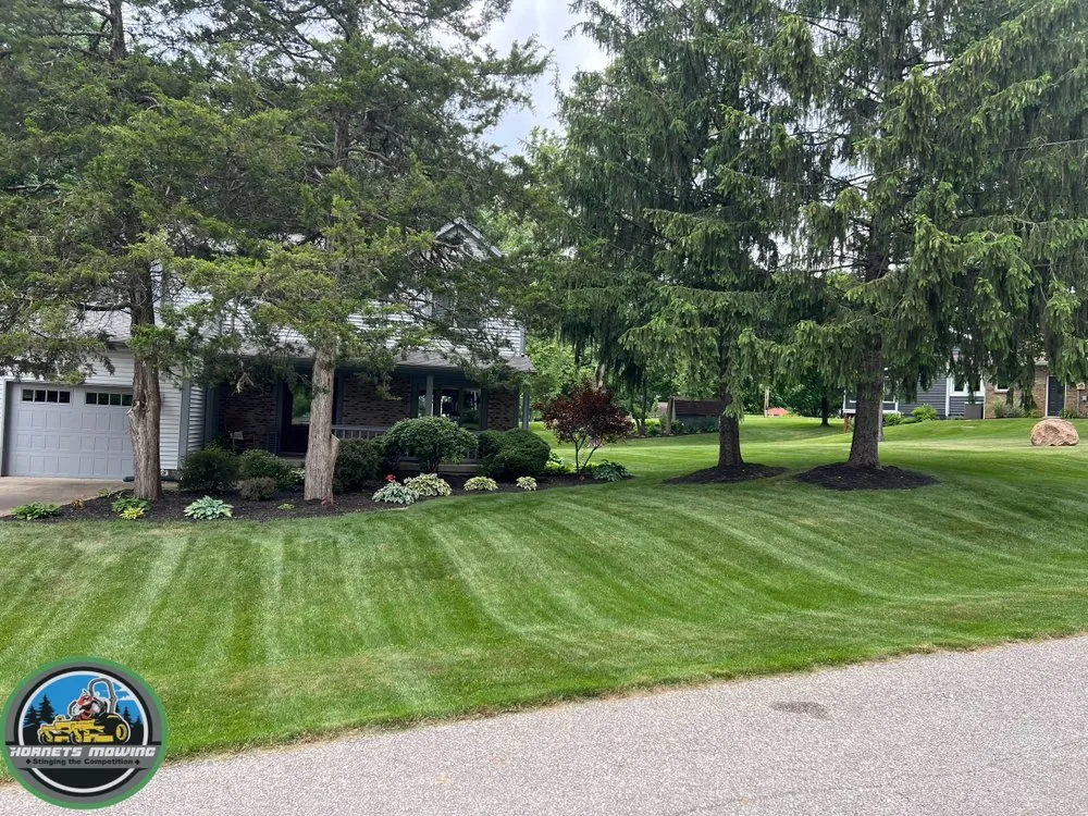 Trusted outdoor landscaping for residential properties in Rossville, IN by Hornets Mowing