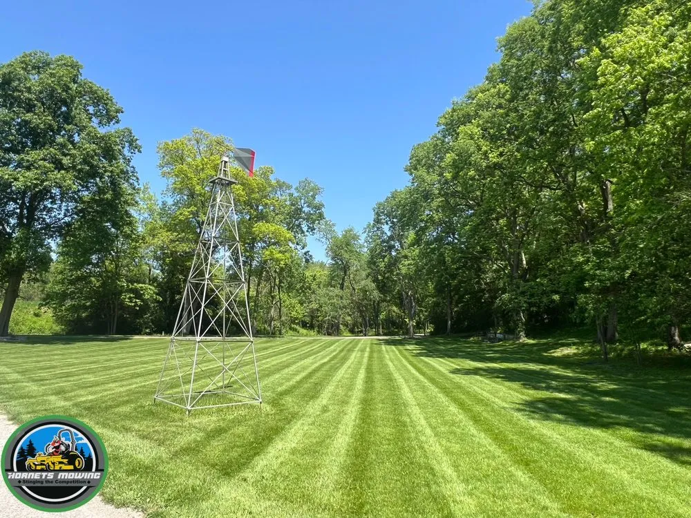 Trusted lawn mowing service for beautiful yards in Rossville, IN by Hornets Mowing