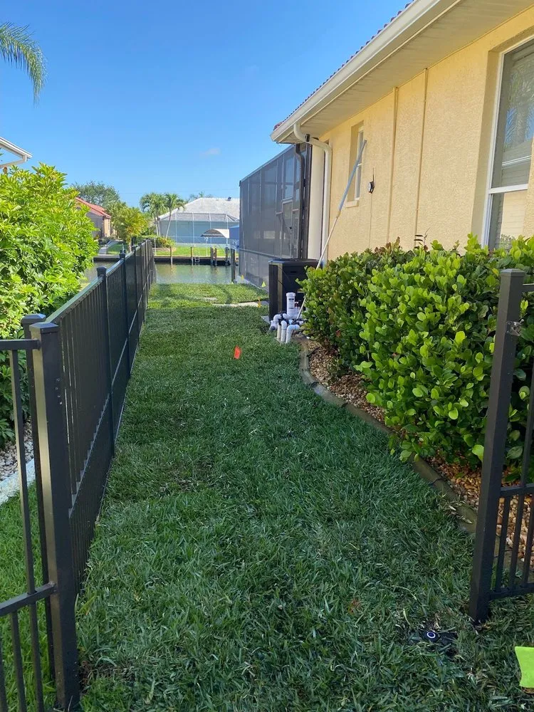 Custom landscape design in Cape Coral, FL by Horseman's Landscape