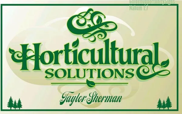 Horticultural Solutions landscaping