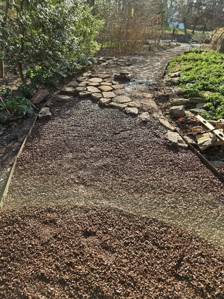 Custom landscape installation with custom design in Philadelphia, PA by Horticulture Masterpiece