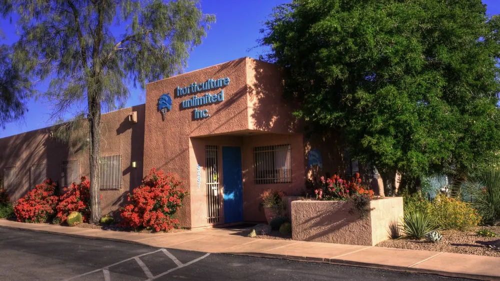 Professional landscape installation in Tucson, AZ by Horticulture Unlimited