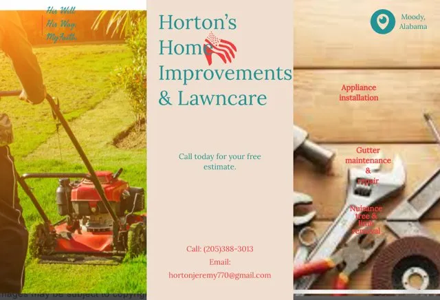 Custom residential landscaping in Moody, AL by Horton Home Improvement and Lawn Care