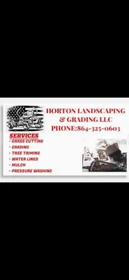 Hortons Grading & Landscaping Logo