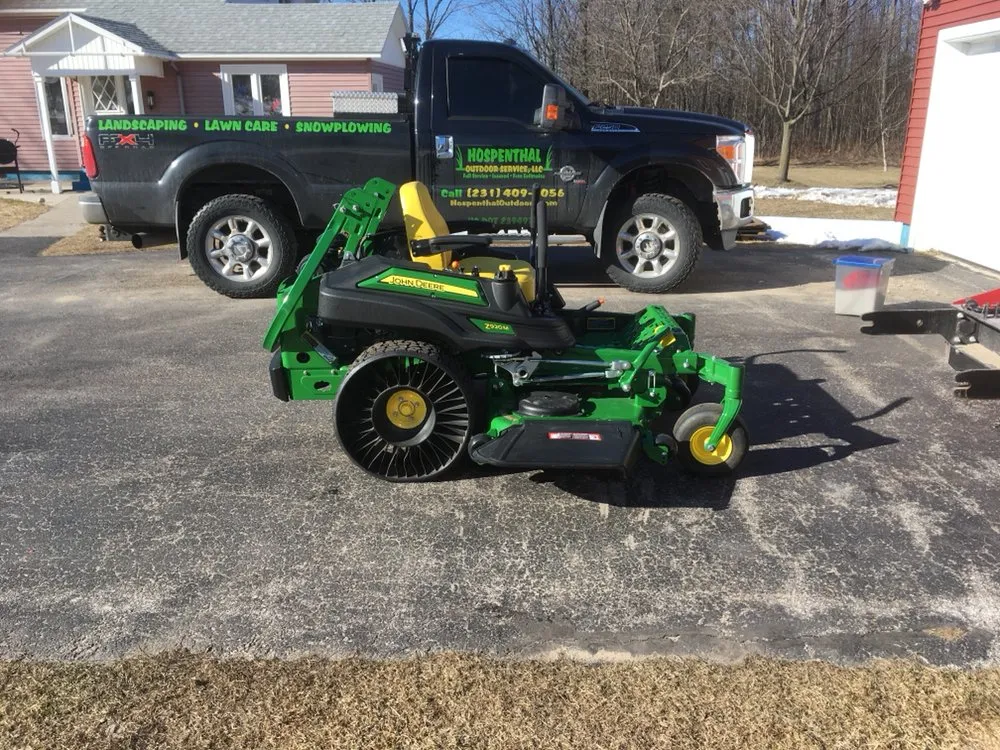 Professional lawn care service in Frankfort, MI - Hospenthal Outdoor Service